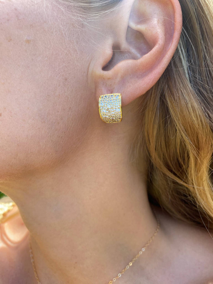 Cuff Huggies- 14K Gold Vermeil