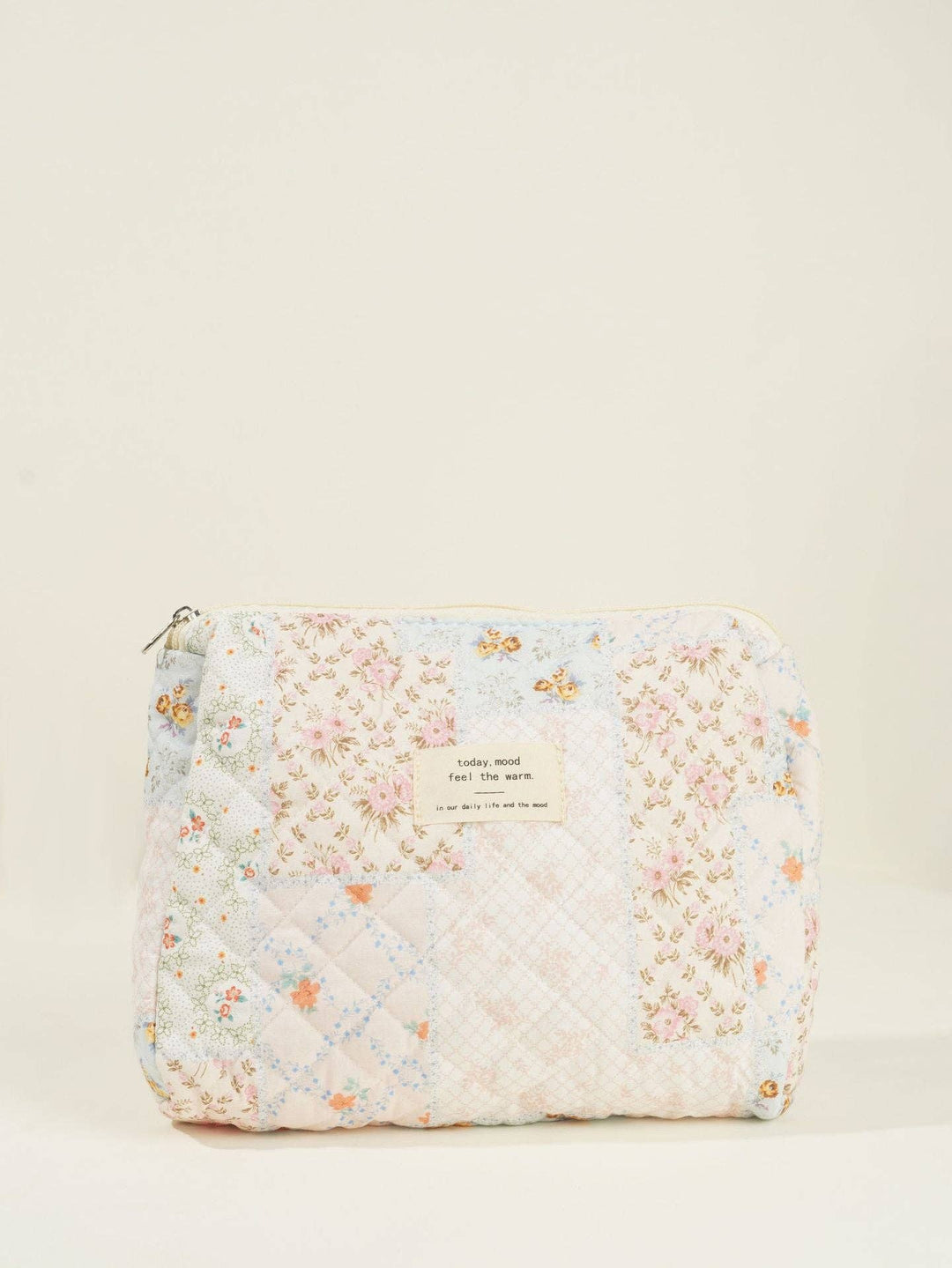 Butterfly Floral Print Puffer Make Up Bag DPB0106