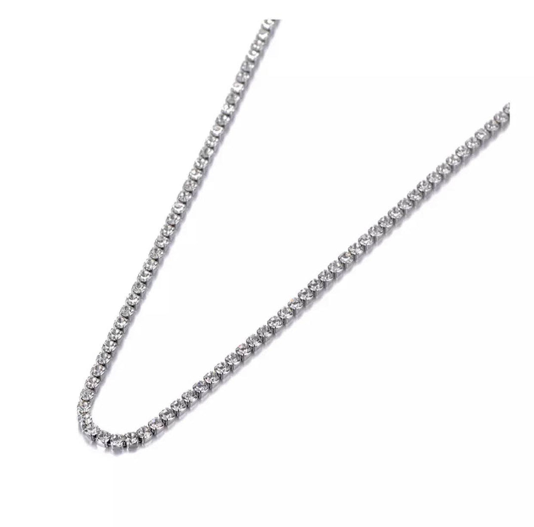 Necklace-Ella Crystal Tennis