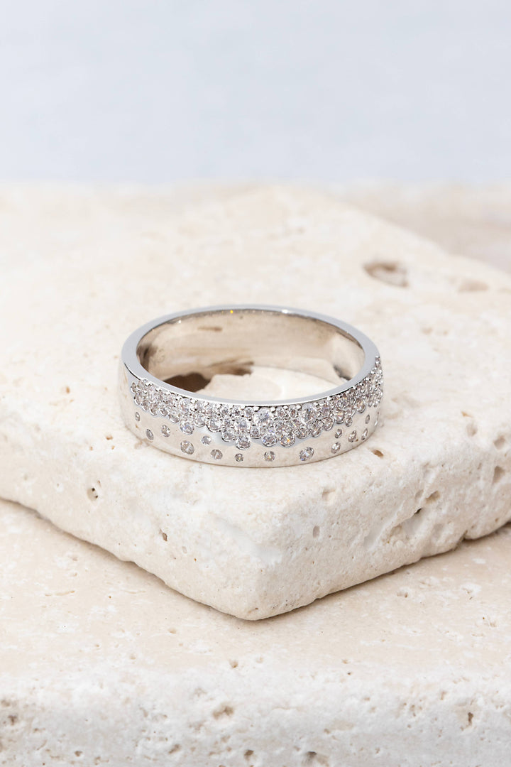Ring-Sterling Silver Champagne Fizz