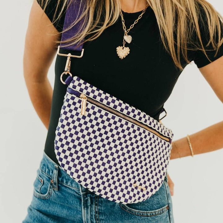 Bum Bag-Westlyn Woven Leather