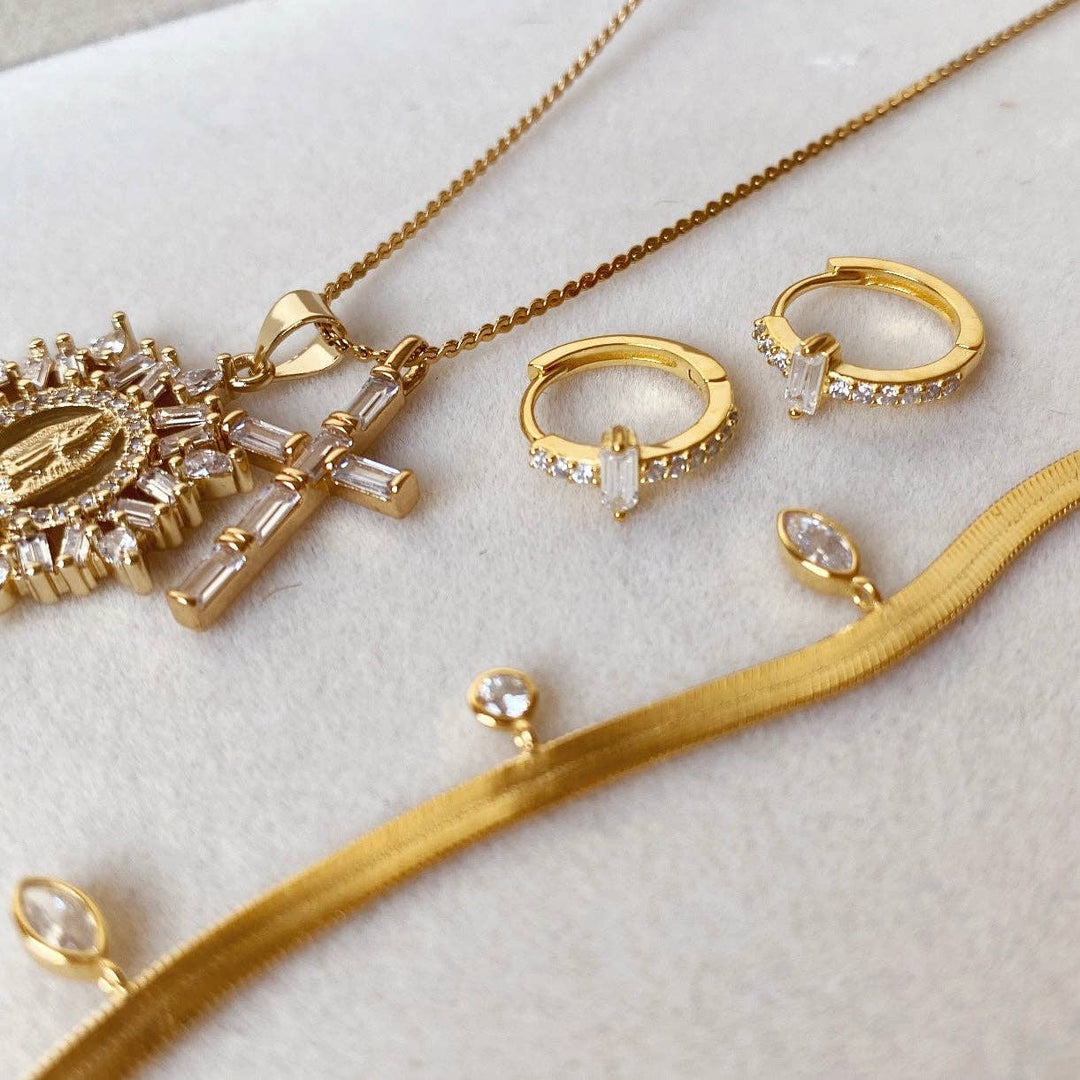 Necklace-Majesty Double Charm Religious Pendant