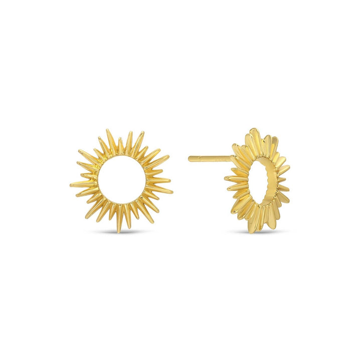 Velvet Gift Tag-Studs-Open Sun