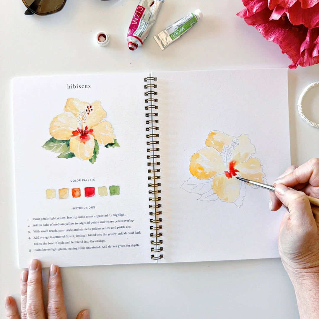 Watercolor Workbook-Tropical