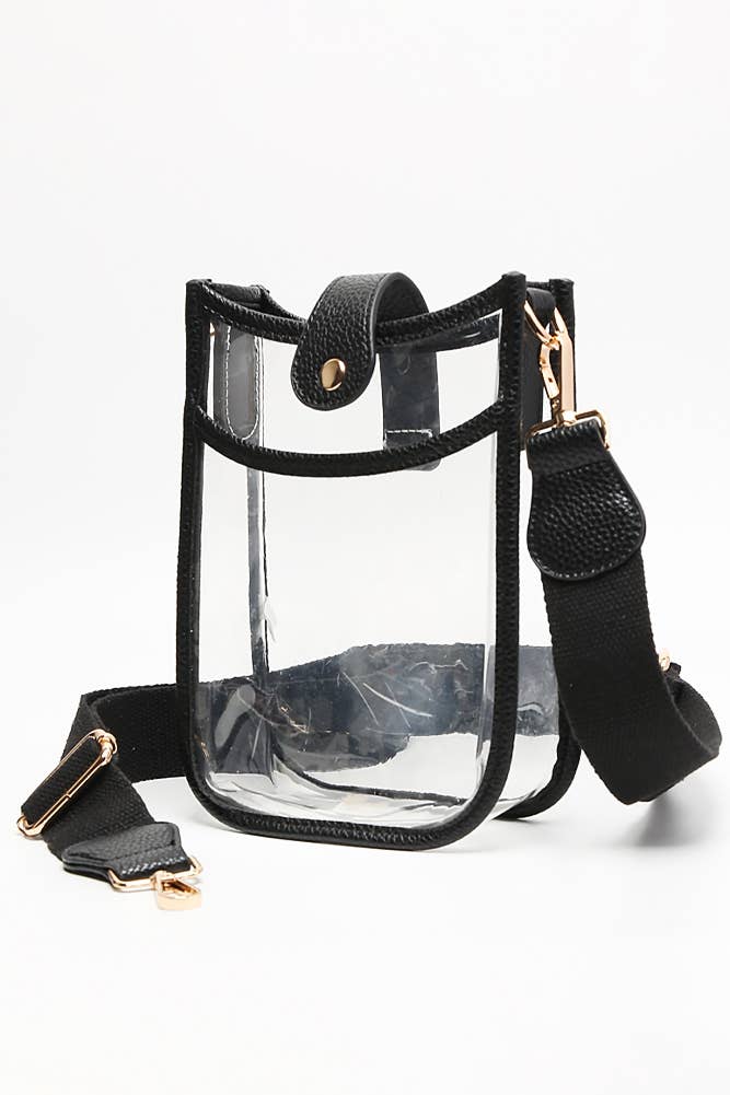 Clear Stadium Crossbody Mini Bag