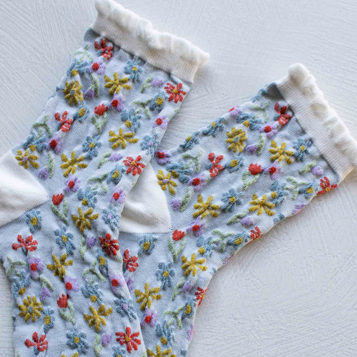 Casual Socks-Love Floral