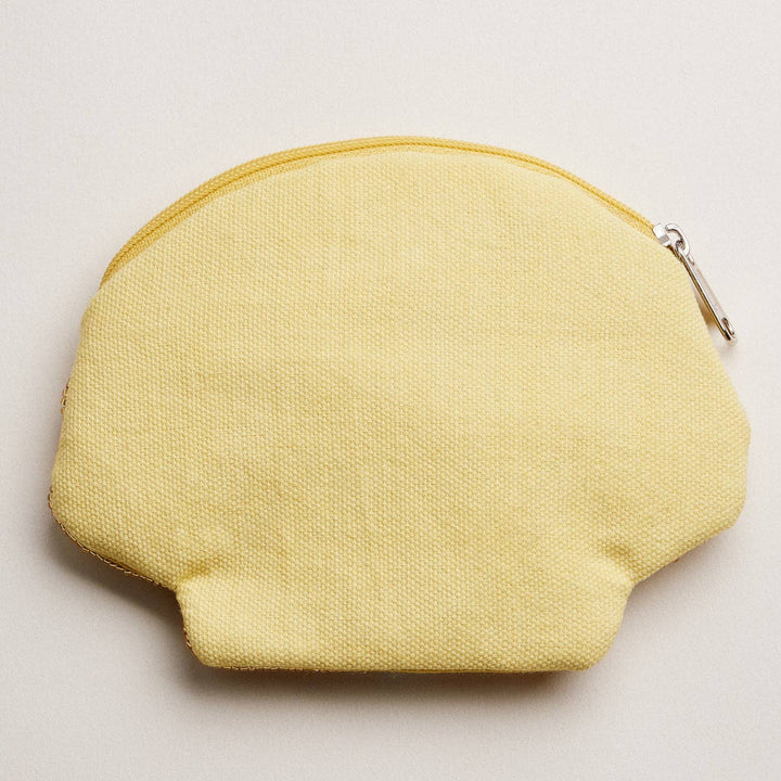 Beaded Coin Purse-Seashell with Pearl Accent