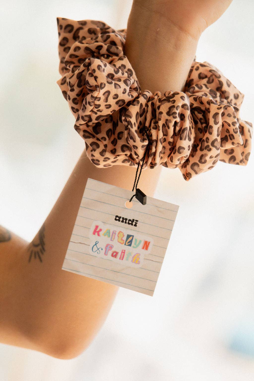 Bold & Fearless Jumbo Scrunchie