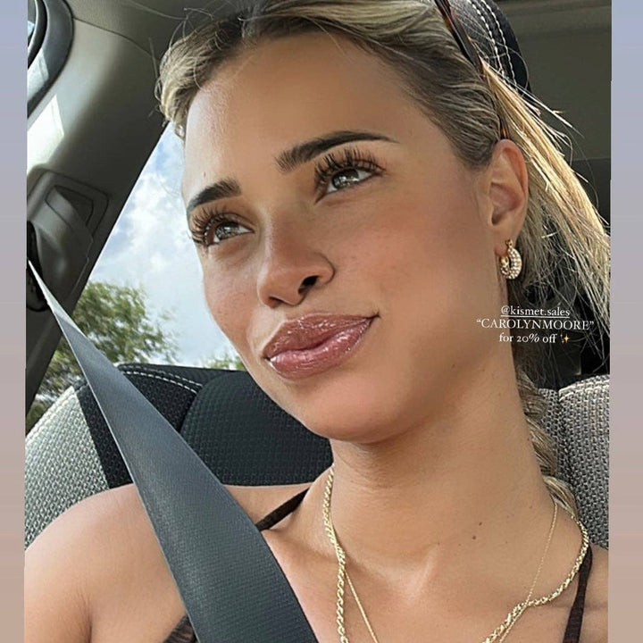 Earrings-Disco Baby Hoops