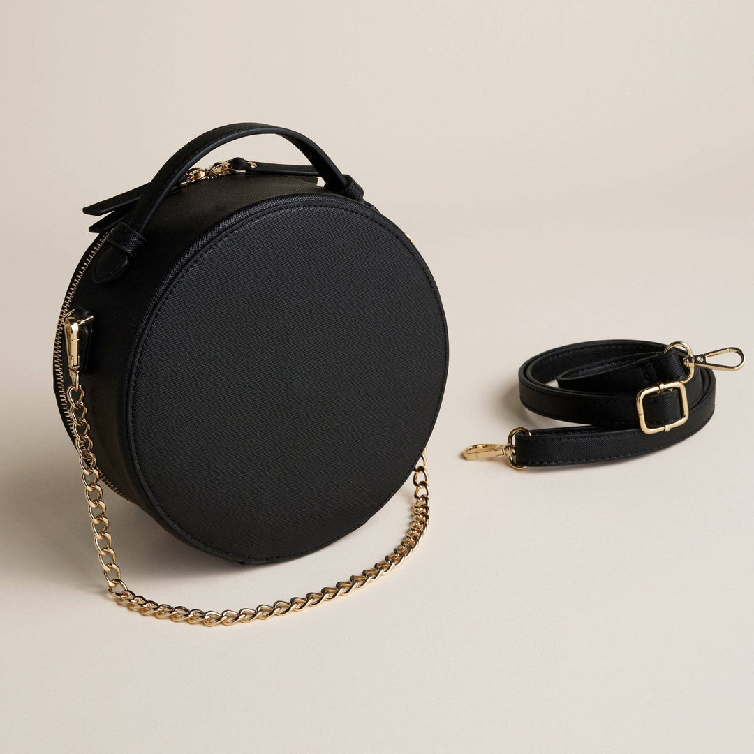 Nomad Round Travel Case-Ecru Cream