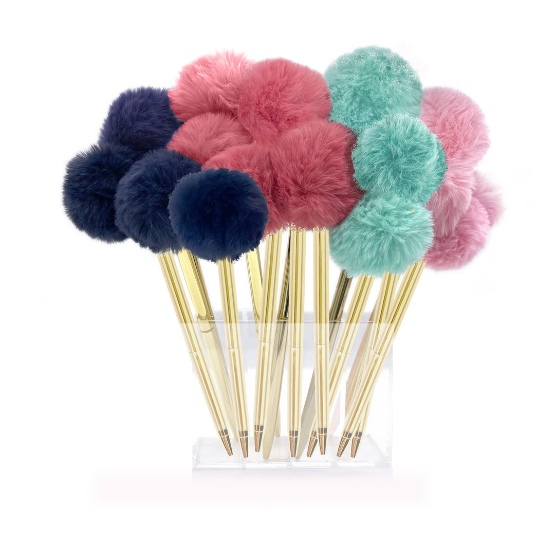 Plushes Pom Pom Pen-Navy