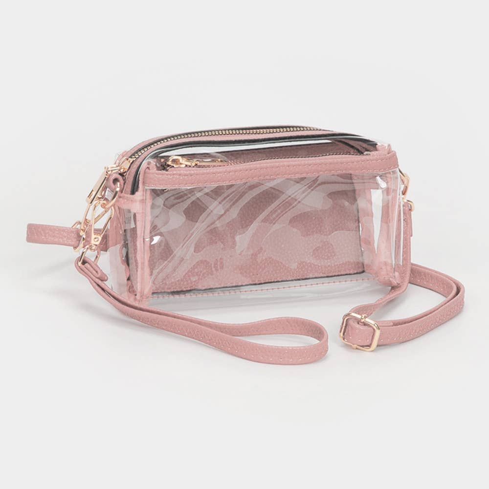 Small Crossbody Bag-Transparent