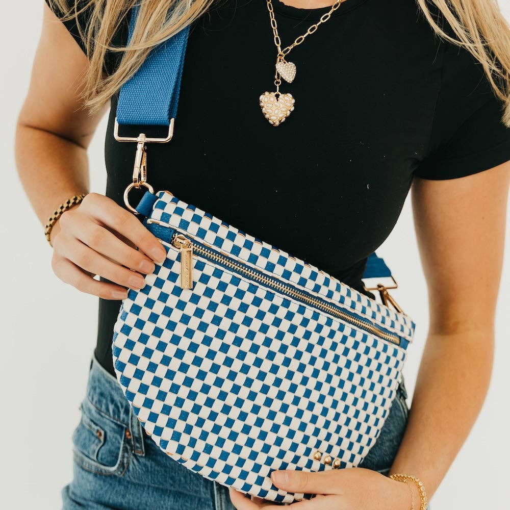 Bum Bag-Westlyn Woven Leather