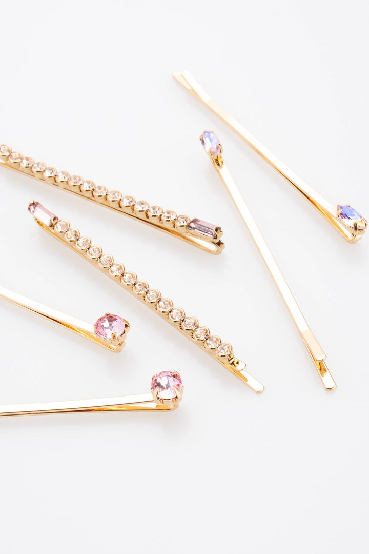 Harper 2 Crystal Bobby Set