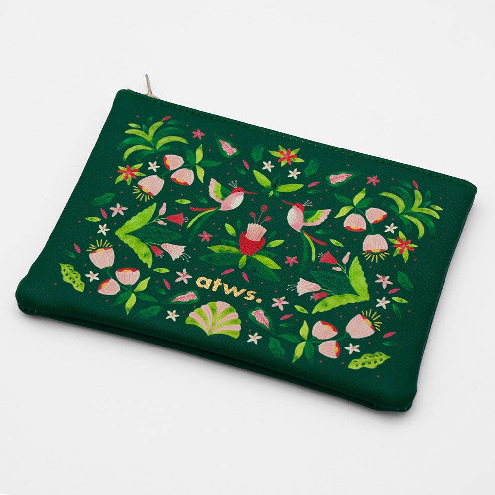 Pouch Bag-Green Jungle