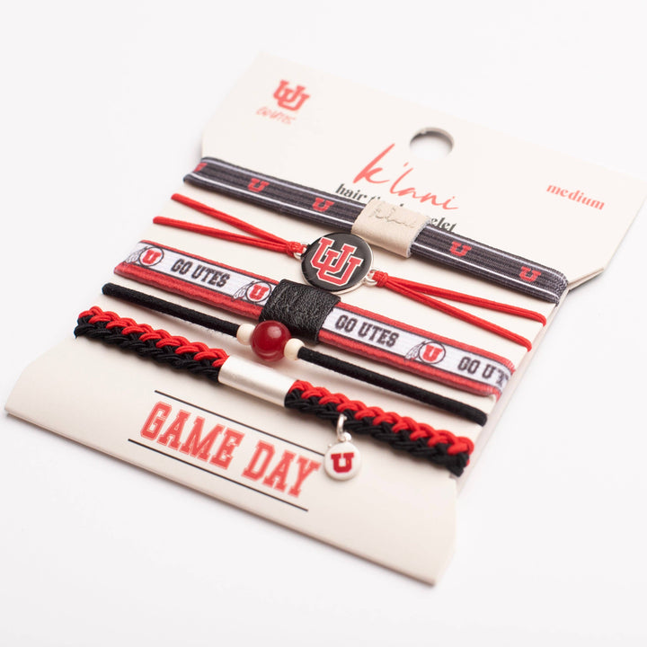 Hair Tie Bracelets-Game Day-Game Day UofU
