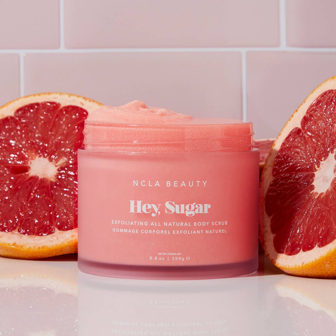 NCLA Body Scrub 8.5oz -Pink Grapefruit
