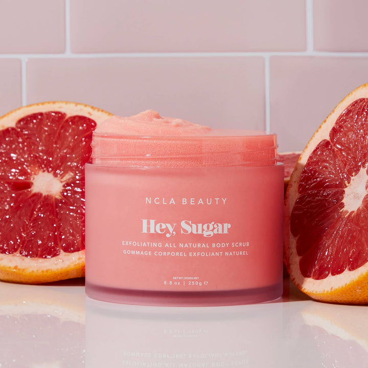 NCLA Body Scrub 8.5oz -Pink Grapefruit