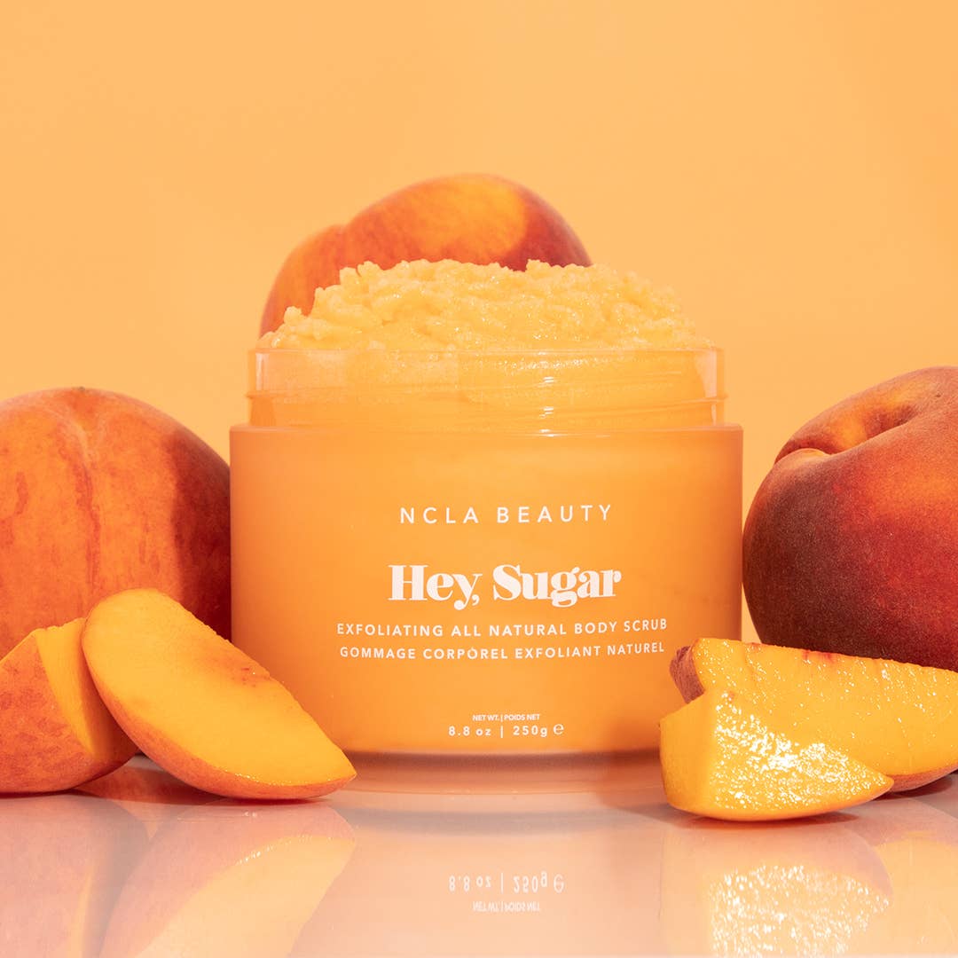 NCLA Body Scrub 8.5oz-Peach