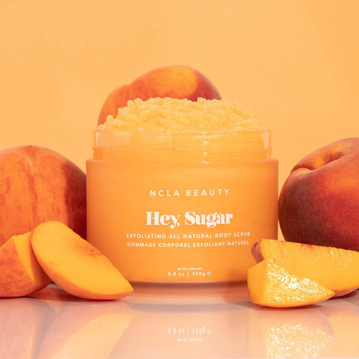 NCLA Body Scrub 8.5oz-Peach
