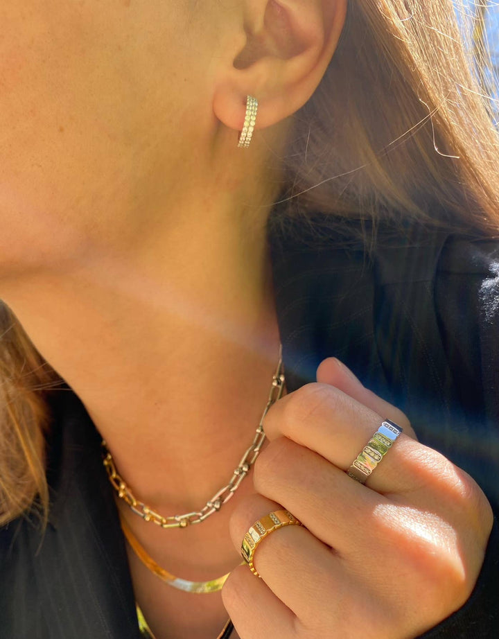 Huggies-Evil Twin Sterling Silver