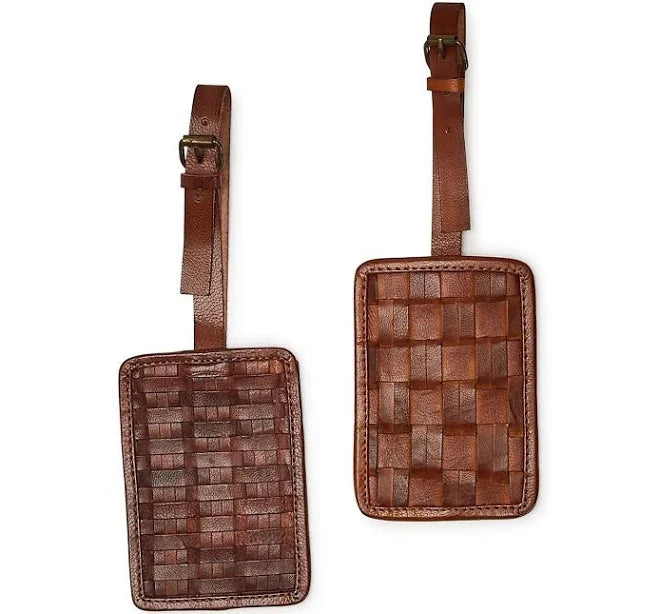 Leather Luggage Tag