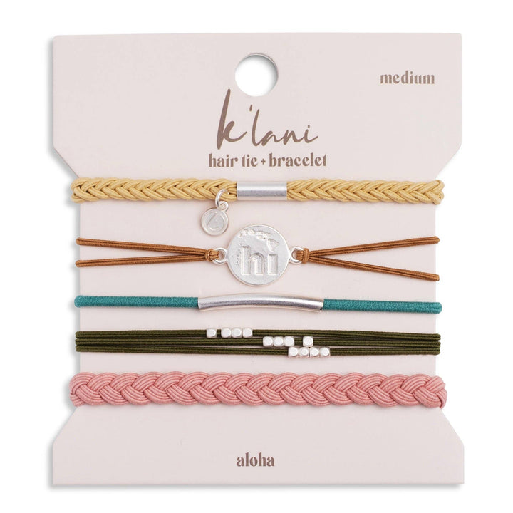 Hair Tie Bracelets-Aloha