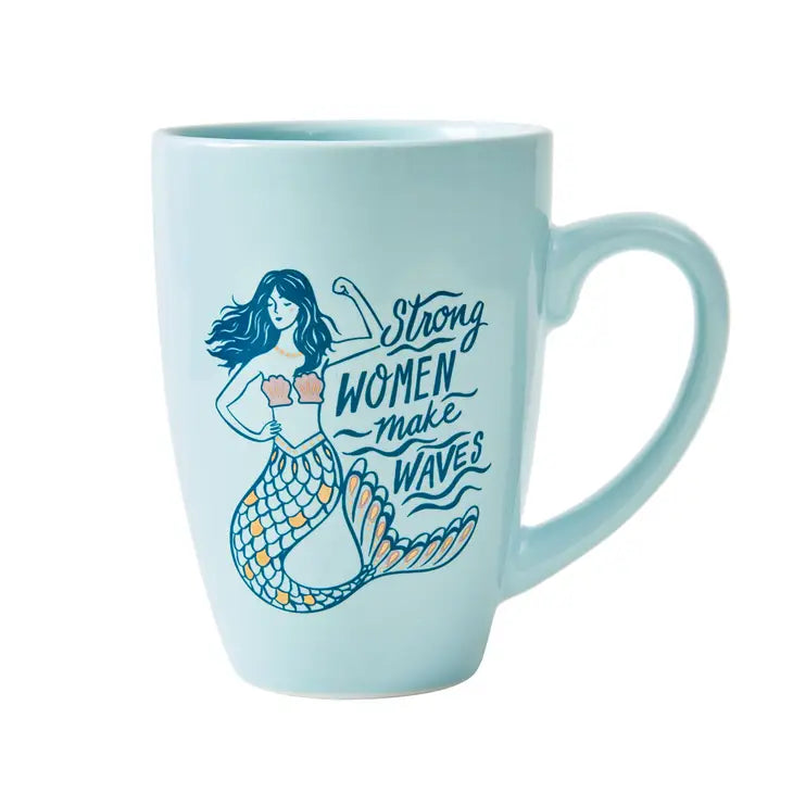 Strong Women Make Waves Mug