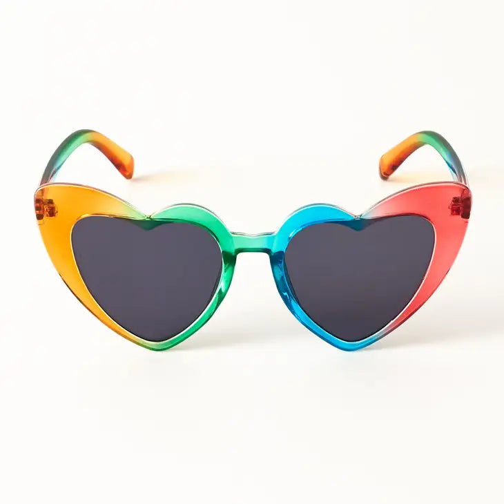 Rainbow Heart Sunglasses