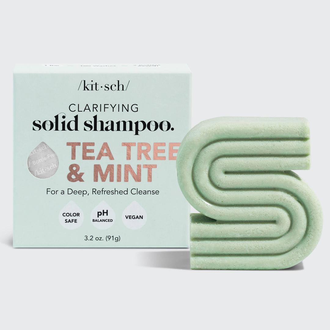 Solid Shampoo Bar-Tea Tree + Mint Clarifying