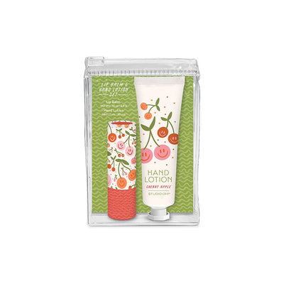 Lip Balm & Hand Lotion Set-Be All Smiles
