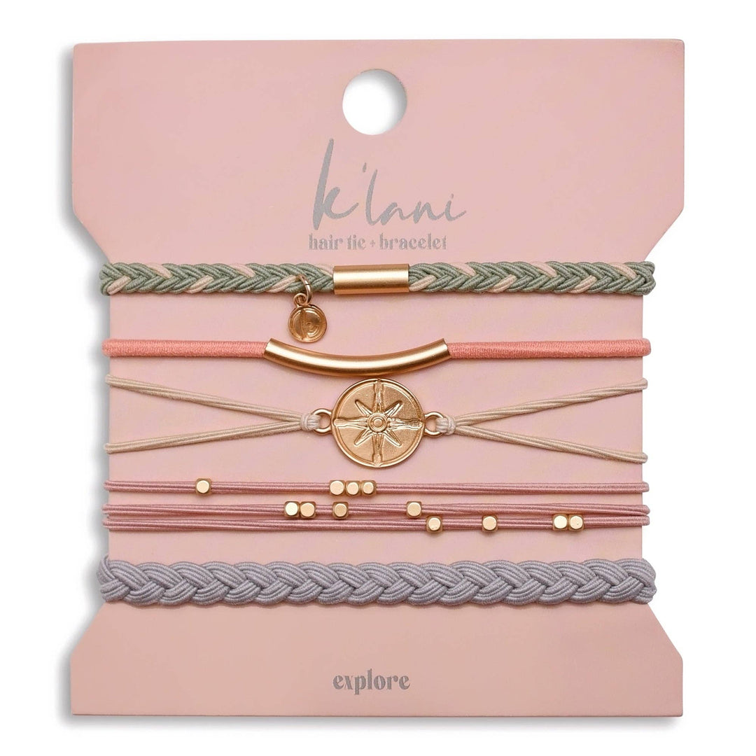 Hair Tie Bracelets-Explore