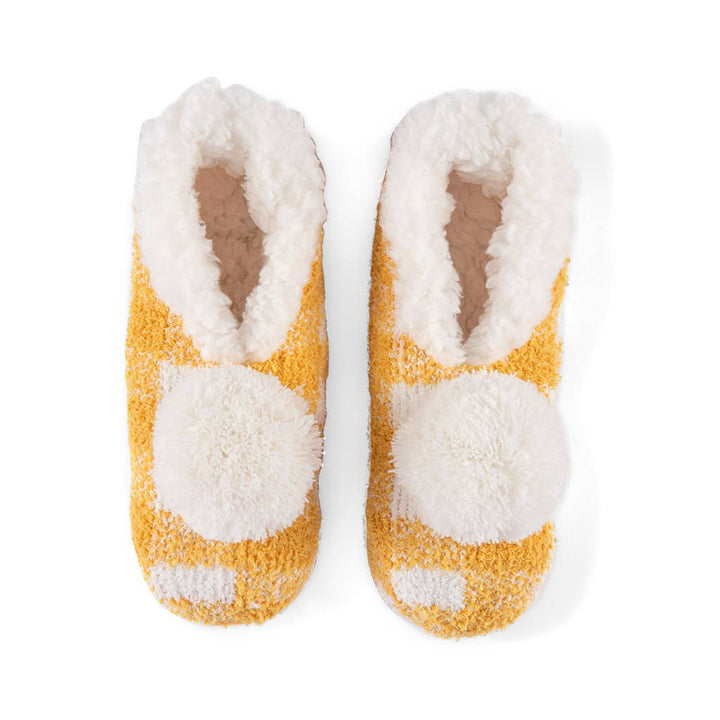 Slipper Socks-Chloe Yellow