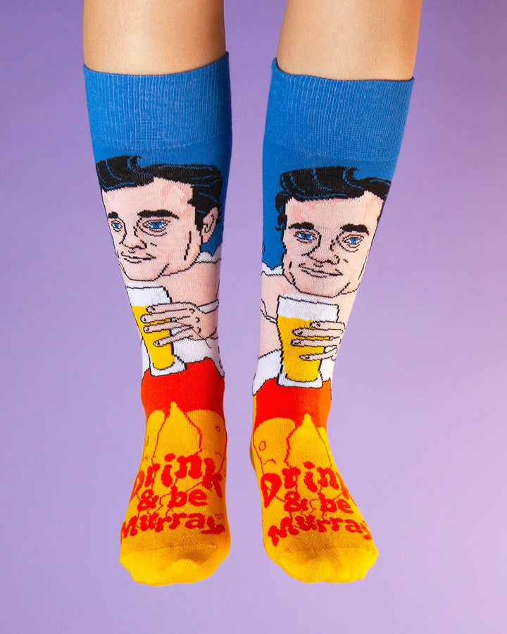 Socks-Drink And Be Murray | USA Made