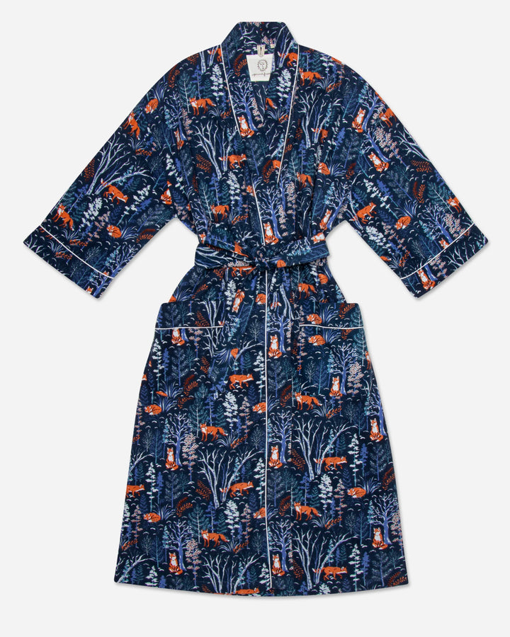 Printfresh Long Robe-Cotton