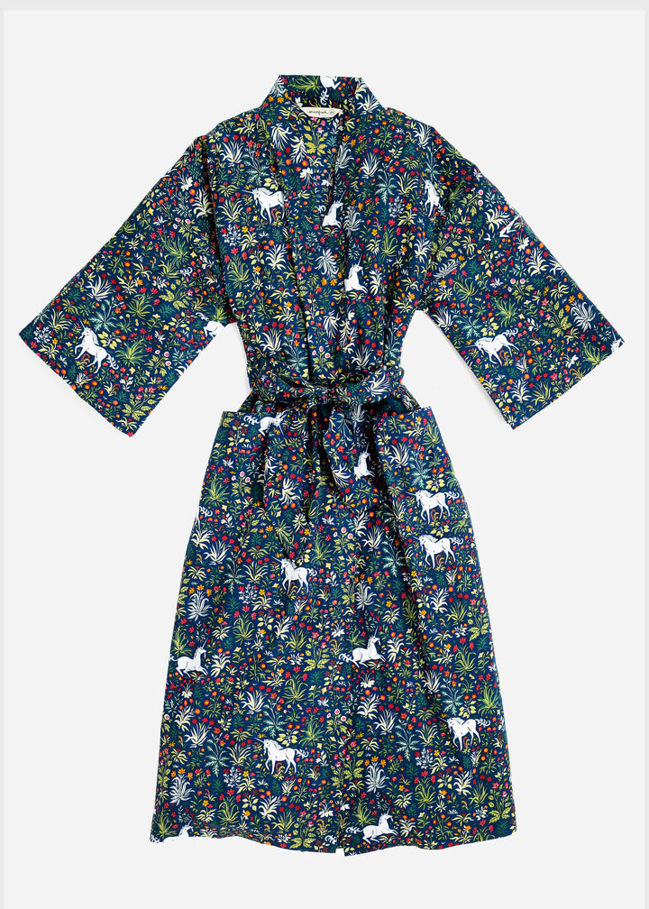 Printfresh Long Robe-Cotton