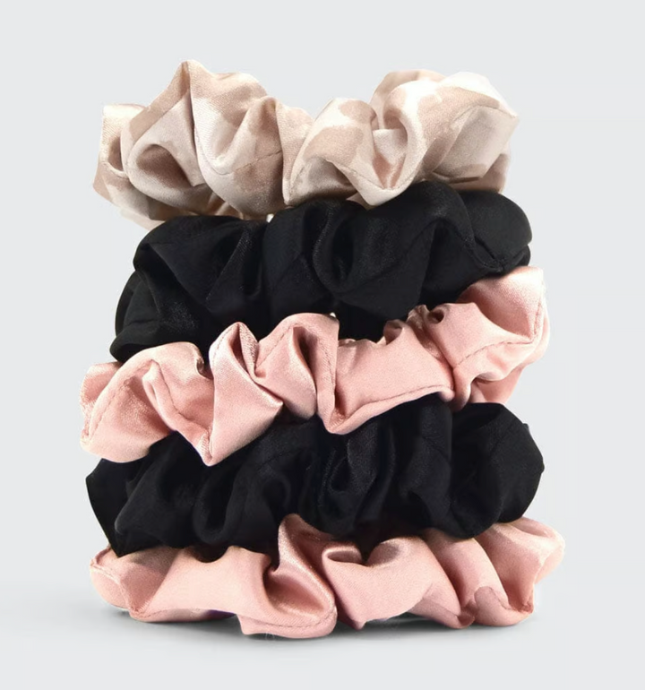 Satin Sleep Scrunchies-5 piece