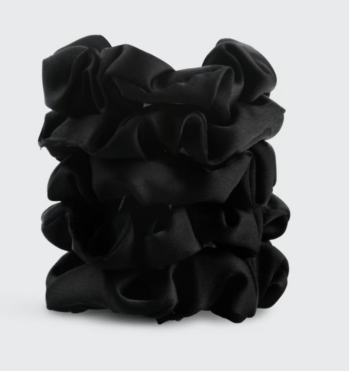 Satin Sleep Scrunchies-5 piece