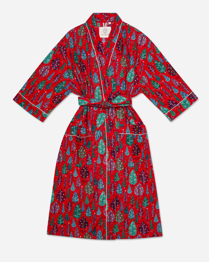 Printfresh Long Robe-Cotton