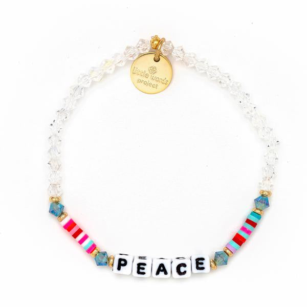 Peace Beaded Bracelet