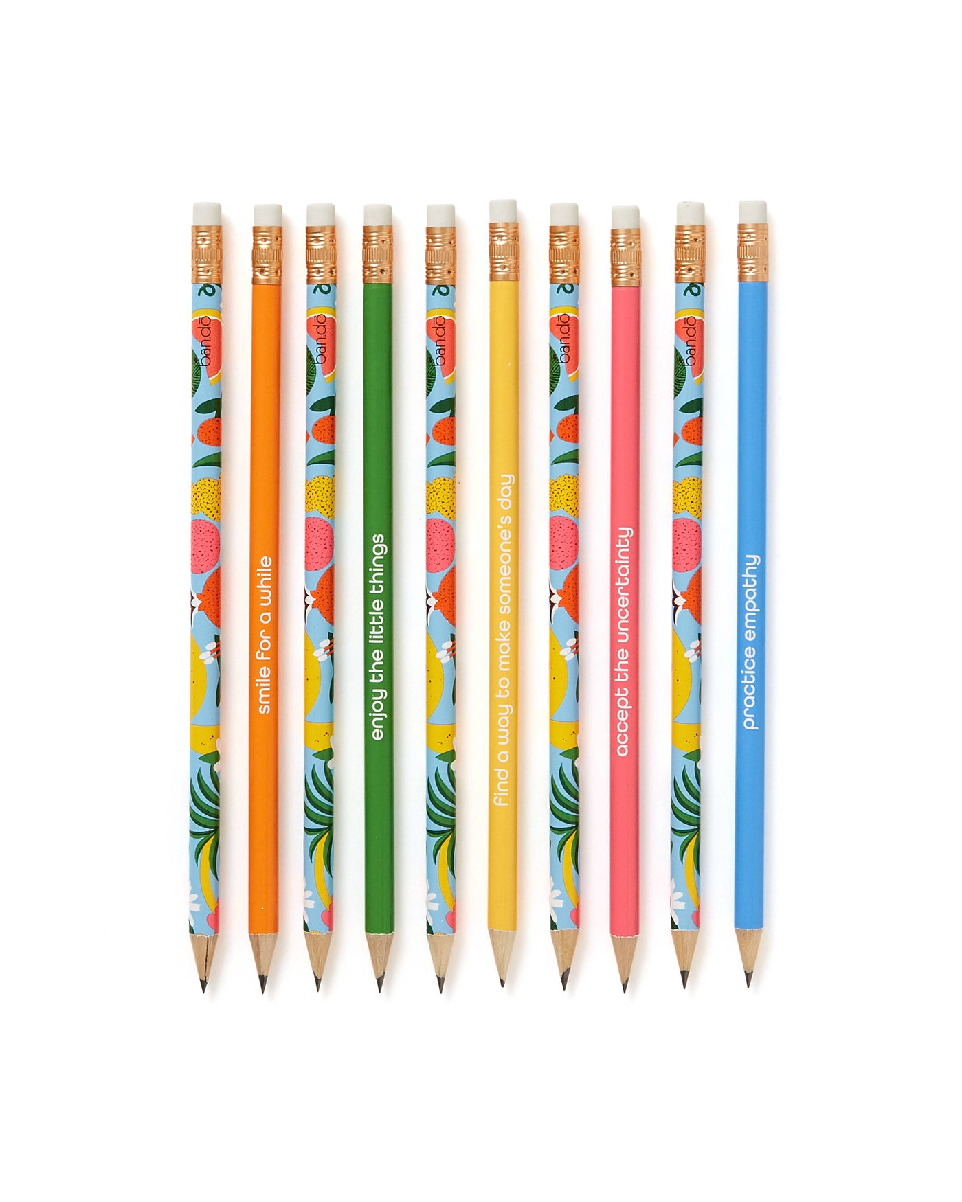 Write on Pencil Set  Fruity