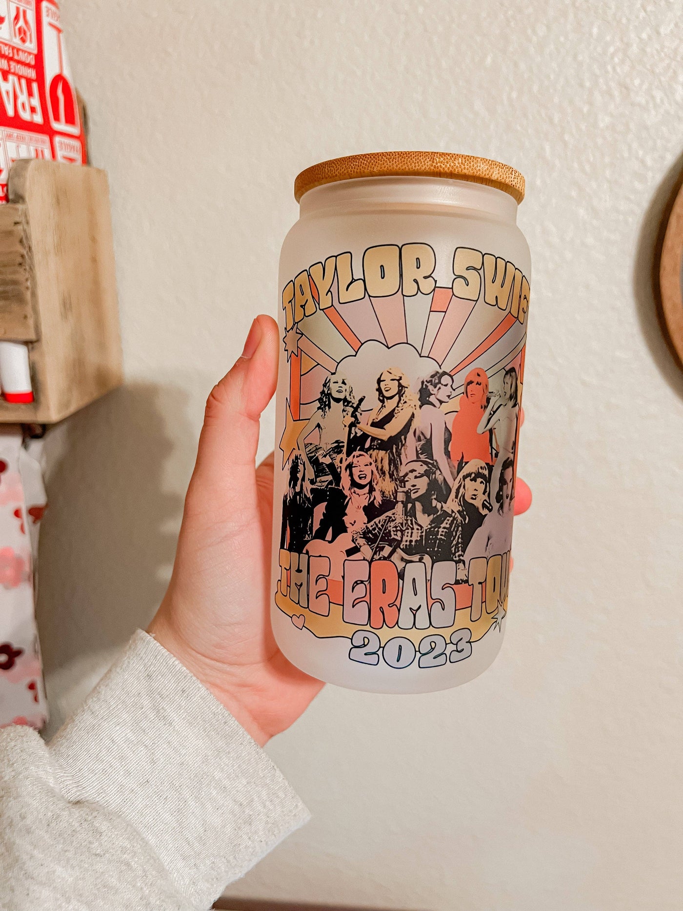 16oz Frosted Glass Can | ‘23 Eras Tour