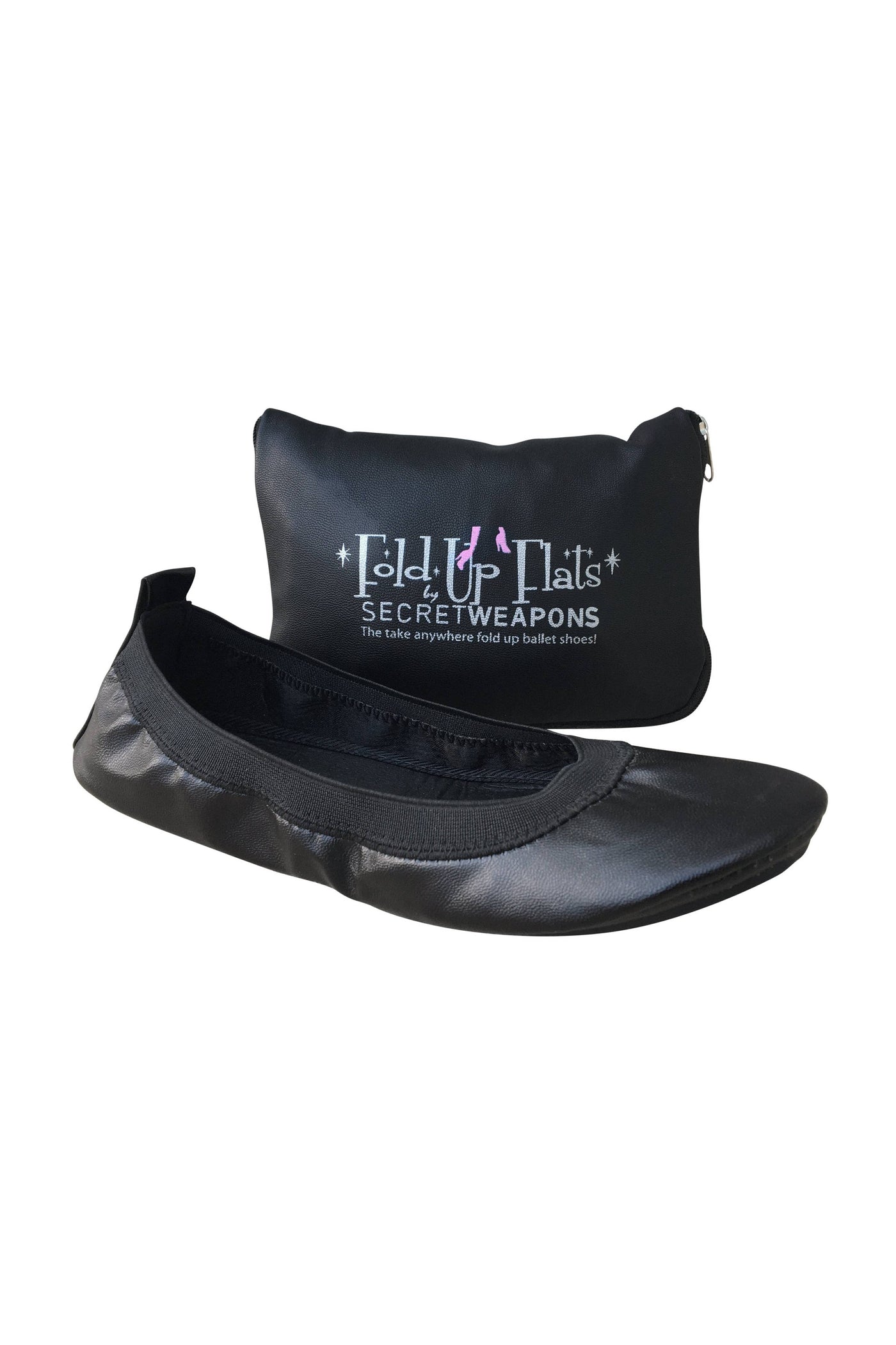 Rolly Flats Portable Foldable Pumps Ballet Shoes (L, Black Sequin): Buy  Online at Low Prices in India - Amazon.in