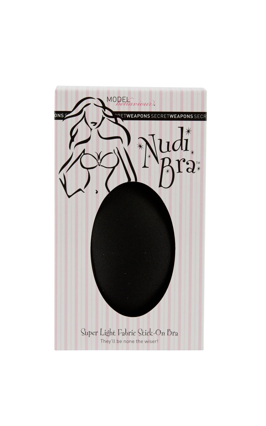 Nudi Bra - Stick On Bra BLACK