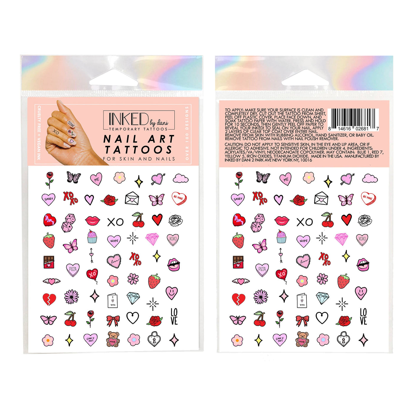 Pretty in Pink Nail Art Pack