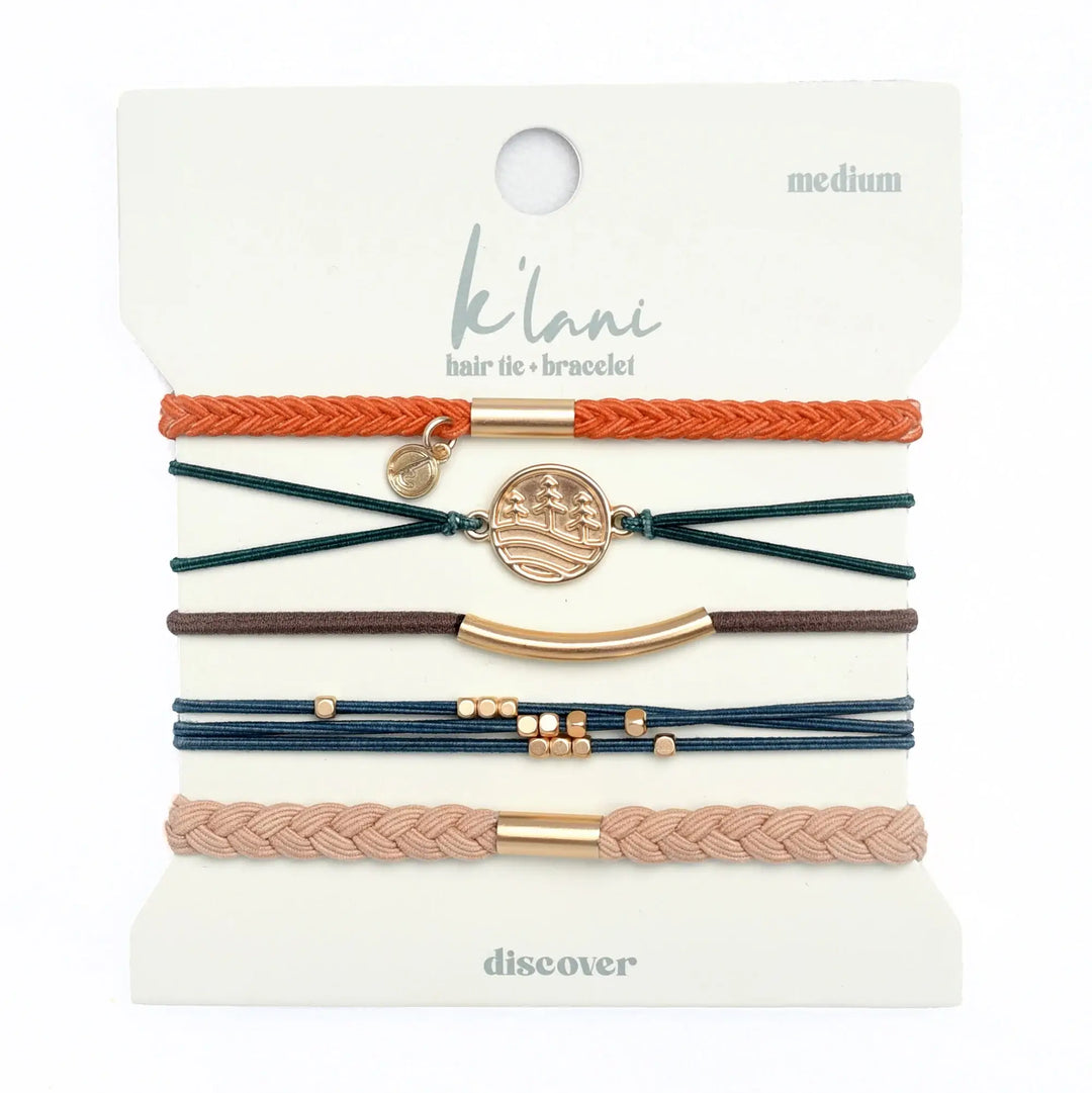 Hair Tie Bracelets-Discover
