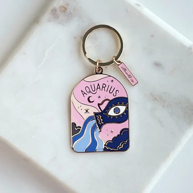 Zodiac Keychain