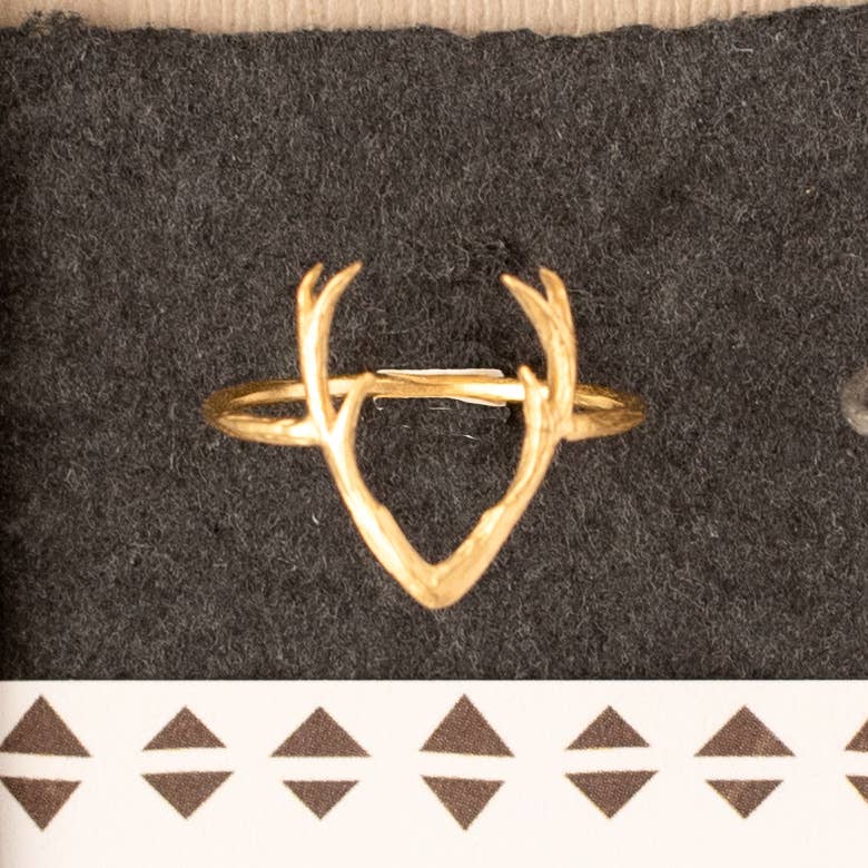 Ring-Deer Animal Nature Antler