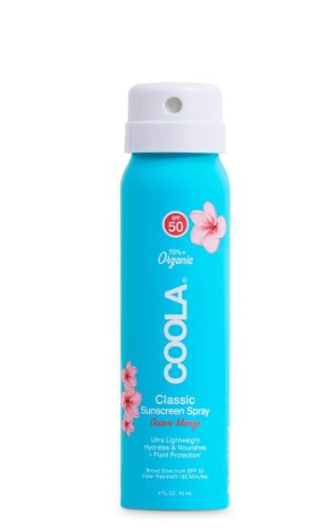 Clear Organic Sunscreen Spray SPF 50