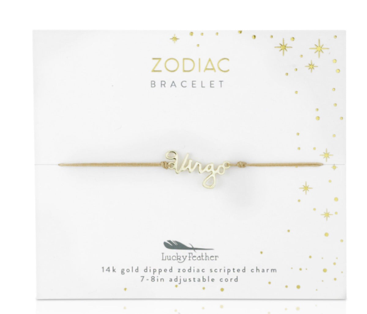 Zodiac Cord Bracelet